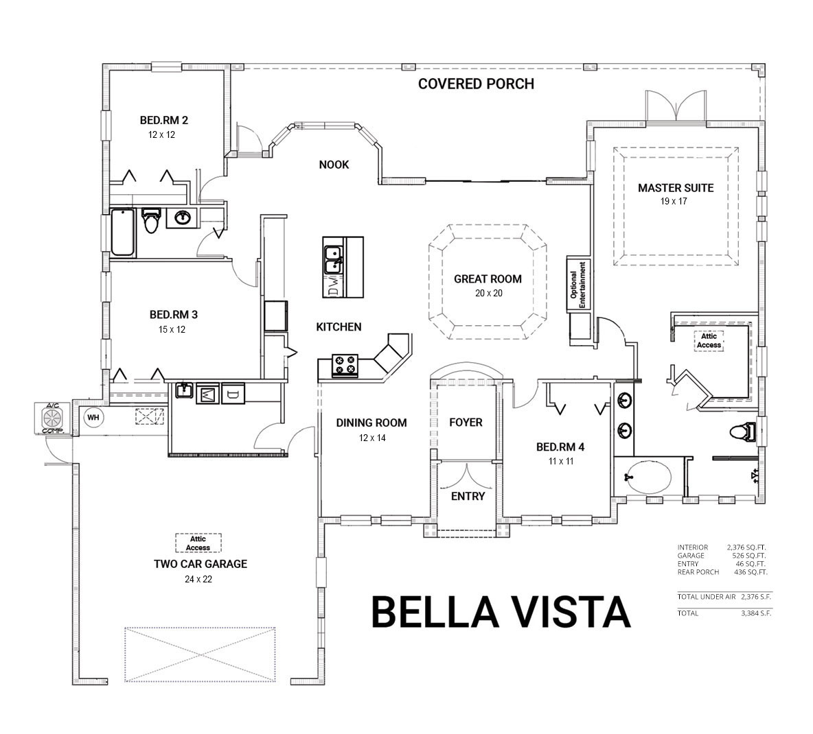 Bella Vista Floor Plan