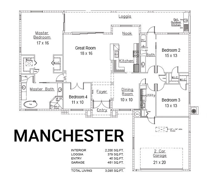 Manchester Floor Plan Image